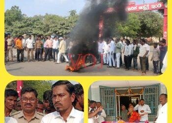 ರೋಗಿ ಸಾವು, ಸರಕಾರಿ ಆಸ್ಪತ್ರೆ ಎದುರು ಬೃಹತ್ ಪ್ರತಿಭಟನೆ..!