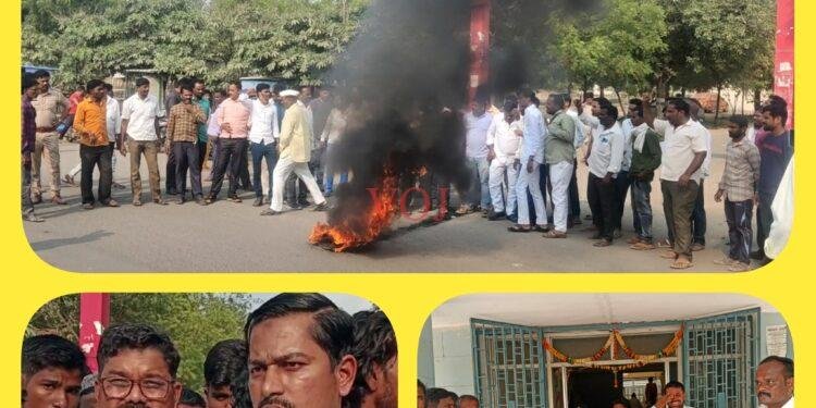 ರೋಗಿ ಸಾವು, ಸರಕಾರಿ ಆಸ್ಪತ್ರೆ ಎದುರು ಬೃಹತ್ ಪ್ರತಿಭಟನೆ..!
