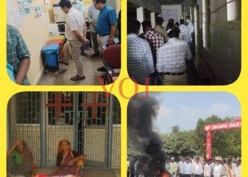 ಸರ್ಕಾರಿ ಸಾರ್ವಜನಿಕ ಆಸ್ಪತ್ರೆಗೆ ಡಿಎಚ್ಒ ಬೇಟಿ, ಸಿಬ್ಬಂದಿಗಳಿಗೆ ಕ್ಲಾಸ್..!