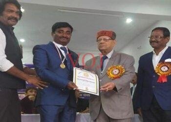 ಡಾ. ಸಂಜೀವರಿಗೆ ಅಂಬೇಡ್ಕರ ನ್ಯಾಶನಲ್ ಫೆಲೋಶಿಪ್ ಪ್ರಶಸ್ತಿ..