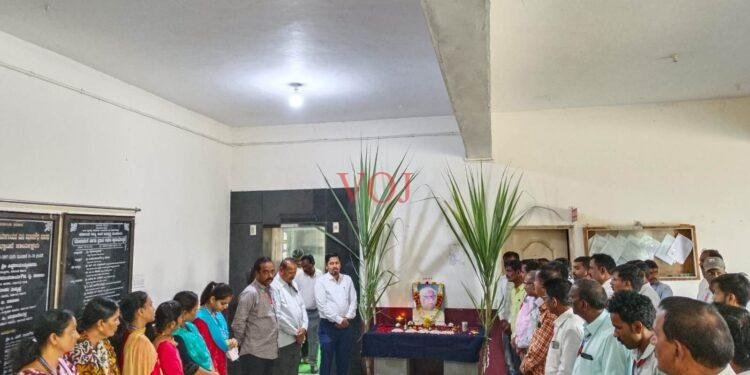 ತಾಲೂಕು ಆಡಳಿತ ಸೌಧದಲ್ಲಿ ಕುವೆಂಪು ಜನ್ಮದಿನಾಚರಣೆ..