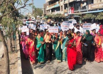 ಇಂಡಿ ಪ್ರತ್ಯೇಕ ಜಿಲ್ಲೆಗಾಗಿ ಮಹಿಳಾ ಸಂಘಟನೆಗಳ ಬೃಹತ್ ಪ್ರತಿಭಟನೆ..!