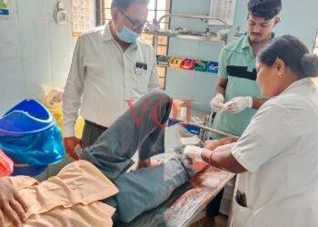 ಬೈಕ್ ಹಾಗೂ ಟ್ರ್ಯಾಕ್ಟರ್‌ ಮಧ್ಯೆ ಮುಖಾಮುಖಿ ಡಿಕ್ಕಿ..!