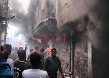 ಸೈಕಲ್ಸ್ ಗೋದಾಮಿನಲ್ಲಿ ಅಗ್ನಿ ಅವಘಡ..!