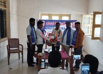 ದಲಿತ ಸೇನೆಯ ಪದಾಧಿಕಾರಿಗಳ ಆಯ್ಕೆ.