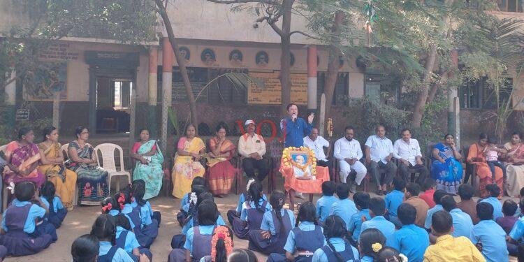 ಡೇ ಸ್ಪೆಷಲ್: ಸರಕಾರಿ ಶಾಲೆಯಲ್ಲಿ ಹುತಾತ್ಮರ ದಿನಾಚರಣೆ