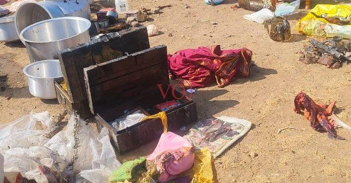 ಗುಡಿಸಲಿಗೆ ಬೆಂಕಿ ತಗುಲಿ ಅಪಾರ ಹಾನಿ