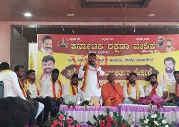 ಕನ್ನಡ ನಾಡು ರಕ್ಷಣೆಗೆ ಕರವೇ ಬದ್ಧ..! ಶ್ರೀಶೈಲ ಮುಳಜಿ