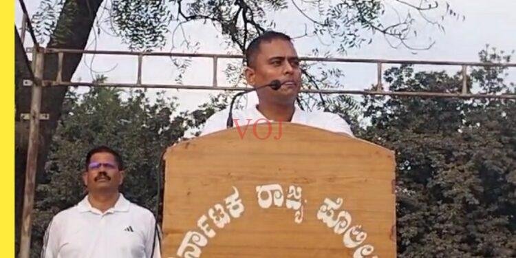 ಯುವಕರು ದುಶ್ಚಟಗಳಿಂದ ದೂರವಿರಿ :ಎಸ್ಪಿ ಋಷಿಕೇಶ್ 