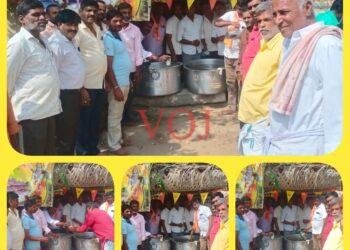 ಶ್ರೀರಾಮ ಪ್ರಾಣ ಪ್ರತಿಷ್ಠಾಪನ್ : ಸದ್ಭಾವ ಸೇವಾ ಸಮಿತಿಯಿಂದ ಪಾನಕ ಮಜ್ಜಿಗೆ ವಿತರಣೆ..