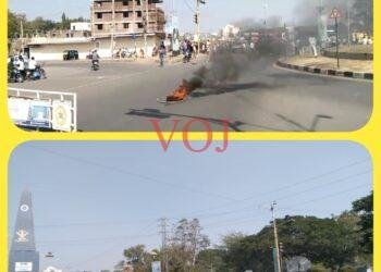 ಸಂವಿಧಾನ ಶಿಲ್ಪಿ ಪ್ರತಿಮೆಗೆ ಅವಮಾನ..! ಕಿಡಗೇಡಿಗಳ ಬಂಧನಕ್ಕೆ ಆಗ್ರಹಿಸಿ ಪ್ರತಿಭಟನೆ..!