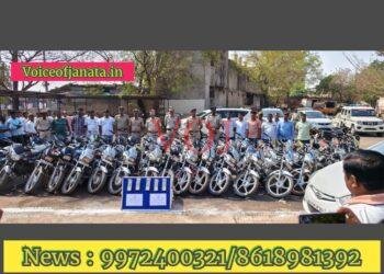 ನಾಲ್ಕು ಜನ ಬೈಕ್ ಕಳ್ಳರ ಬಂಧನ..!