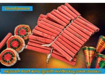 ಸ್ಟೇಷನರಿ ಹಾಗೂ ಕಿರಾಣಿ ಅಂಗಡಿಯಲ್ಲಿ ಪರವಾನಿಗೆ ಇಲ್ಲದೆ ಅಕ್ರಮವಾಗಿ ಪಟಾಕಿ ಮಾರಾಟ..!