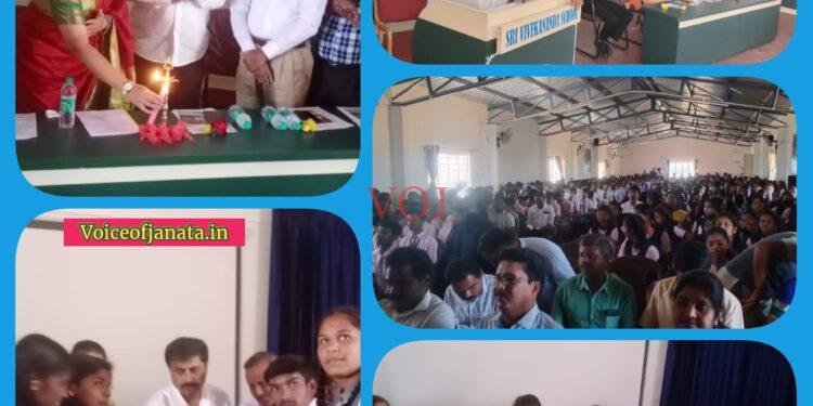 ನಿಮ್ಮ ಶ್ರಮ ನಿಮ್ಮ ಗುರಿಗೆ ದಾರಿದೀಪವಾಗಬೇಕು : ಶಾಸಕ ಎಂಆರ್ ಮಂಜುನಾಥ್