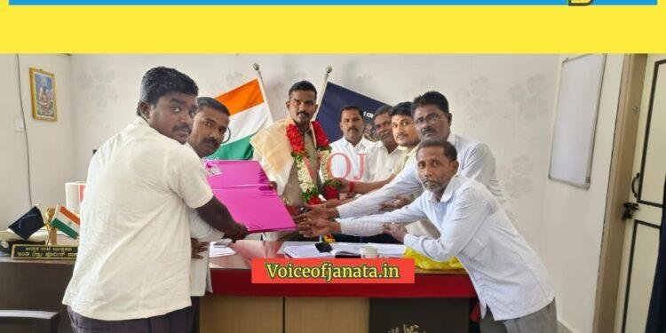 ಇಂಡಿ ನೂತನ ಪಿಎಸ್ಐ ಮಂಜನಾಥ ಗೆ ಸನ್ಮಾನ