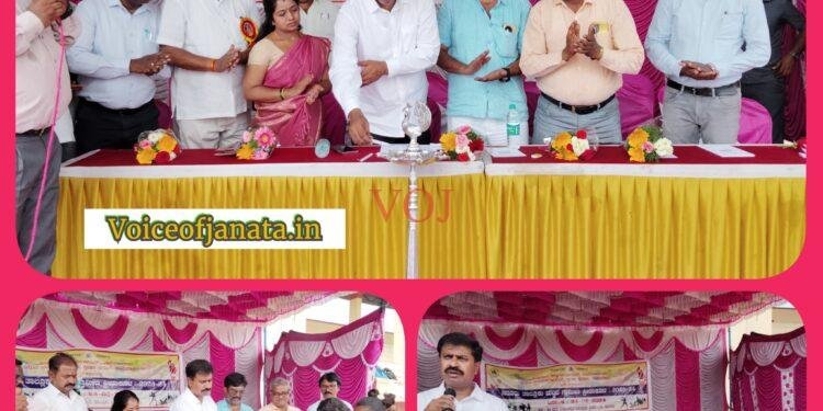 ಗ್ರಾಮೀಣ ಕ್ರೀಡಾಕೂಟಕ್ಕೆ ಶಾಸಕ ಎಂಆರ್ ಮಂಜುನಾಥ್ ರಿಂದ ಚಾಲನೆ