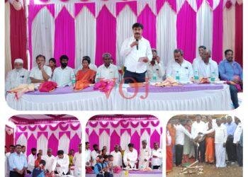 ಮಹರ್ಷಿ ವಾಲ್ಮೀಕಿ ವಸತಿ ಶಾಲೆ ನಿರ್ಮಾಣಕ್ಕೆ ಗುದ್ದಲಿ ಪೂಜೆ..