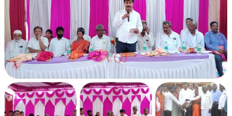 ಮಹರ್ಷಿ ವಾಲ್ಮೀಕಿ ವಸತಿ ಶಾಲೆ ನಿರ್ಮಾಣಕ್ಕೆ ಗುದ್ದಲಿ ಪೂಜೆ..