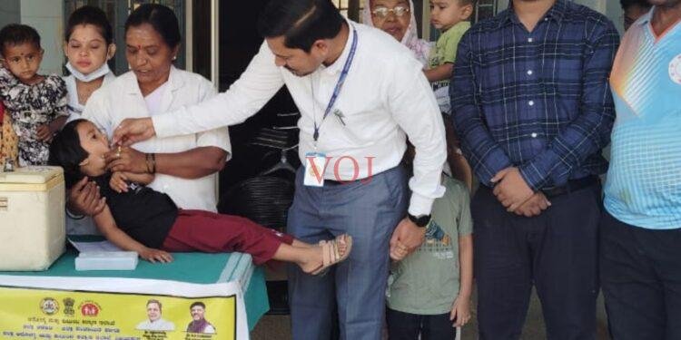 ಇಂಡಿಯಲ್ಲಿ ಶೇ 96 ರಷ್ಟು ಮಕ್ಕಳಿಗೆ ಪೋಲಿಯೋ ಹನಿ : ಎಸಿ ಅಬೀದ್ ಗದ್ಯಾಳ