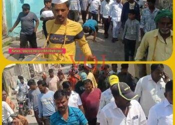 ಗುಮ್ಮಟ ನಗರಿ ಸಂಸದರ ಆರೋಗ್ಯ ಚೇತರಿಕೆಗಾಗಿ, ಅಭಿಮಾನಿಯೊಬ್ಬರ್ ದೀರ್ಘ ದಂಡ ನಮಸ್ಕಾರ.