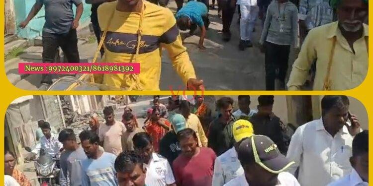 ಗುಮ್ಮಟ ನಗರಿ ಸಂಸದರ ಆರೋಗ್ಯ ಚೇತರಿಕೆಗಾಗಿ, ಅಭಿಮಾನಿಯೊಬ್ಬರ್ ದೀರ್ಘ ದಂಡ ನಮಸ್ಕಾರ.