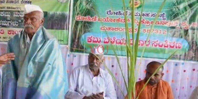 ಕಬ್ಬಿನ ಬೆಳೆಯಿಂದ ಅರ್ಥಿಕ ಅಭಿವೃದ್ದಿ – ಈಶ ಪ್ರಸಾದ ಶ್ರೀಗಳು