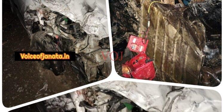 ಇಂಡಿಯಲ್ಲಿ ಟಂಟಂ ಹಾಗೂ ಕಾರಿನ ಮಧ್ಯೆ ಮುಖಾಮುಖಿ ಡಿಕ್ಕಿ..!