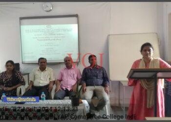 ಇಂಡಿಯ ಜಿ ಆರ್ ಜಿ ಕಲಾ ಮಹಾವಿದ್ಯಾಲಯದಲ್ಲಿ ವಿಶ್ವ” “ಭೂಮಿ ದಿನಾಚರಣೆ