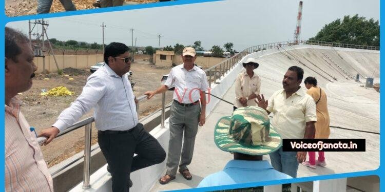 ಸೈಕ್ಲಿಂಗ್  ವೆಲೊಡ್ರೊಮ್ ಕಾಮಗಾರಿ ಪರಿಶೀಲಿಸಿದ ‌: ಜಿಲ್ಲಾಧಿಕಾರಿ ಟಿ ಭೂಬಾಲನ್