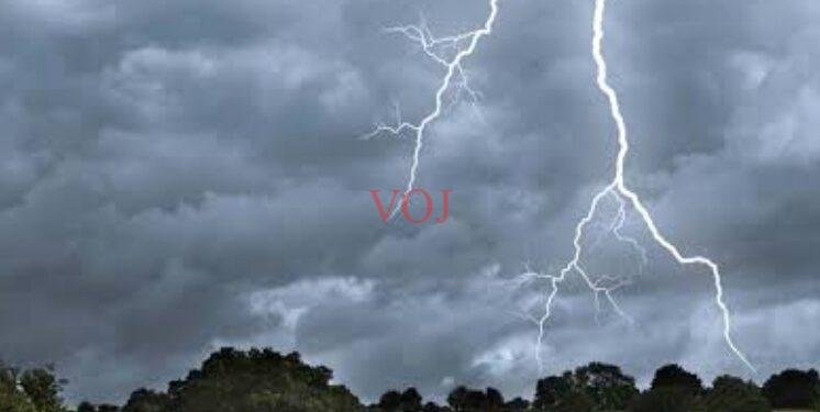 ಸಿಡಿಲು ಬಡಿದು 2 ಕುರಿ ಹಾಗೂ 1 ಆಕಳು ಸಾವು..!