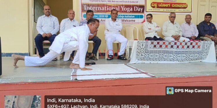 ಯೋಗದಿಂದ ಮಾನಸಿಕ ದೈಹಿಕ ಆರೋಗ್ಯ ವೃದ್ದಿ