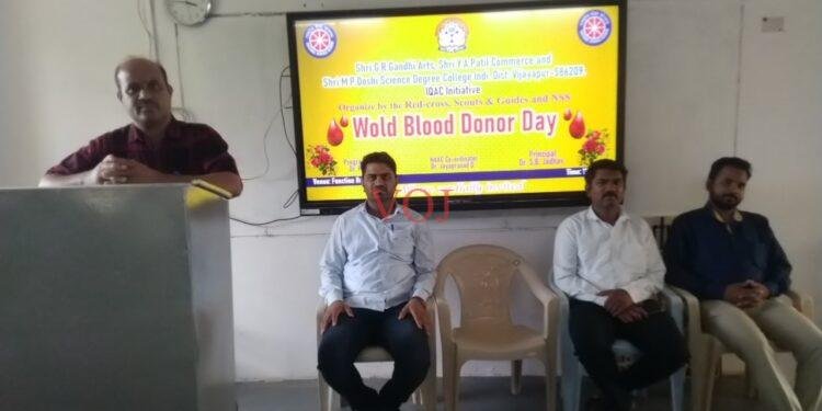 ರಕ್ತದಾನ ನಿಸ್ವಾರ್ಥ ಸೇವೆ : ಡಾ.ಪಿ.ಕೆ. ರಾಠೋಡ