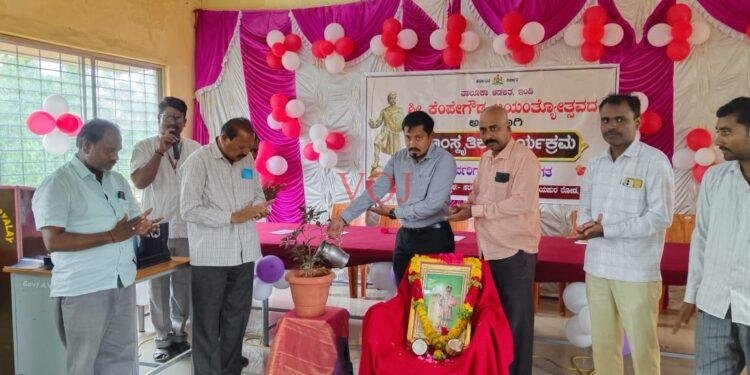 ಕೆಂಪೇಗೌಡ ಬೆಂಗಳೂರಿನ  ಶಿಲ್ಪಿ : ಎಸಿ ಅಬೀದ್ ಗದ್ಯಾಳ