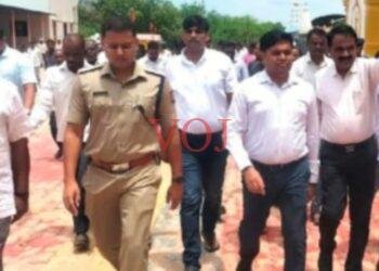 ನಾಳೆ ಮುಖ್ಯಮಂತ್ರಿಗಳ ಆಗಮನ ಪೂರ್ವಭಾವಿ ಸಿದ್ಧತೆ ಕುರಿತು ಸ್ಥಳಕ್ಕೆ ಡಿಸಿ ಭೇಟಿ ಪರಿಶೀಲನೆ