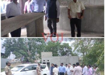 ಇಂದಿರಾ ಕ್ಯಾಂಟೀನ ಕಟ್ಟದ ಕಾಮಗಾರಿ ಪರಿಶೀಲನೆ : ಜಿಲ್ಲಾಧಿಕಾರಿ ಟಿ.ಭೂಬಾಲನ್