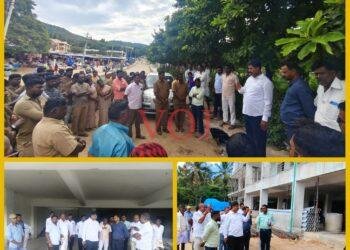 ಮಹದೇಶ್ವರ ಅಭಿವೃದ್ಧಿ ಪ್ರಾಧಿಕಾರದ ಅಭಿವೃದ್ಧಿ ಕಾಮಗಾರಿ ವೀಕ್ಷಿಸಿದ ಶಾಸಕ ಎಂ ಆರ್ ಮಂಜುನಾಥ್ .