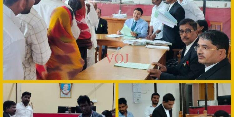 ಲೋಕ ಅದಾಲತ್ : ಒಂದು ಕೋಟಿ ವಸೂಲಾತಿ : 2122 ಪ್ರಕರಣ ಇತ್ಯರ್ಥ..!