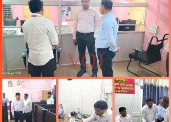 ಸಿಂದಗಿ ತಾಲೂಕಾ ಕಚೇರಿಗಳಿಗೆ ಜಿಲ್ಲಾಧಿಕಾರಿ ಟಿ.ಭೂಬಾಲನ್ ಭೇಟಿ : ಪರಿಶೀಲನೆ