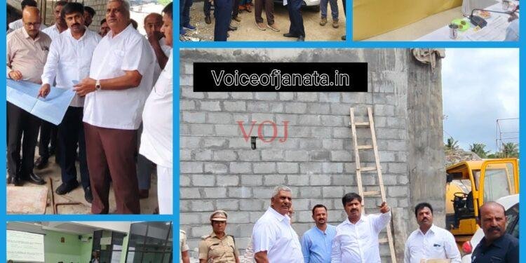 ಮಹದೇಶ್ವರ ಬೆಟ್ಟದಲ್ಲಿ ವಿವಿಧ ಅಭಿವೃದ್ಧಿ ಕಾಮಗಾರಿ ಪರಿಶೀಲಿಸಿದ ಜಿಲ್ಲಾ ಉಸ್ತುವಾರಿ ಸಚಿವ ಕೆ ವೆಂಕಟೇಶ್