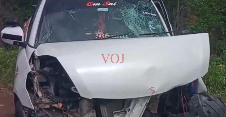 ಕಾರು ಚಾಲಕನ ನಿಯಂತ್ರಣ ತಪ್ಪಿ ಡಿವೈಡರ್‌ಗೆ ಡಿಕ್ಕಿ, ಸ್ಥಳದಲ್ಲೇ ಇಬ್ಬರ ಸಾವು..!