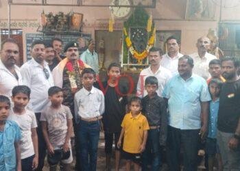 ನಿವೃತ್ತ ಯೋಧ ಸೋಮಶೇಖರಗೆ ಸನ್ಮಾನ