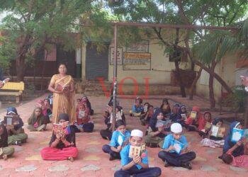 ‘ಓದುವ ಹವ್ಯಾಸ-ಜ್ಞಾನದ ವಿಕಾಸ’ ಓದುವ ಹವ್ಯಾಸ ಭವಿಷ್ಯ ನಿರ್ಮಾಣಕ್ಕೆ ದಾರಿದೀಪ- ಸಂತೋಷ ಬಂಡೆ