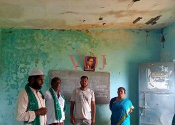 ಅಂಗನವಾಡಿ ಕೇಂದ್ರ ಶಿಥಿಲ..! ಸ್ಥಳಾಂತರಿಸಲು ಆಗ್ರಹ: ಅಧ್ಯಕ್ಷ ಅಮ್ಜದ್