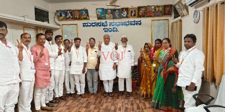 ಭೀಮೆಯಲ್ಲಿ ಕಮಲಕ್ಕೆ ಮುಖಭಂಗ ! ಗ್ಯಾರಂಟಿಗಳ ಪಾಲಾದ ಇಂಡಿ ಪುರಸಭೆ..