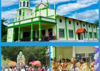 ಕೀರೆಪಾತಿ ಗ್ರಾಮದಲ್ಲಿ ನೂತನ ಚರ್ಚ್ ಉದ್ಘಾಟನೆ