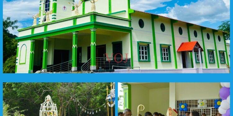 ಕೀರೆಪಾತಿ ಗ್ರಾಮದಲ್ಲಿ ನೂತನ ಚರ್ಚ್ ಉದ್ಘಾಟನೆ