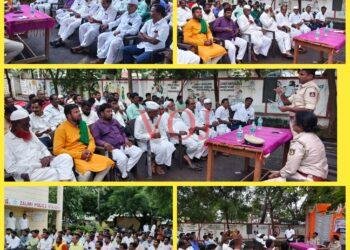 ಶಾಂತಿ ಸಭೆ : ಅಹಿತಕರ ಘಟನೆಗಳಿಗೆ ಆಸ್ಪದವಿಲ್ಲ ಸಿಪಿಐ ಆನಂದರಾವ್