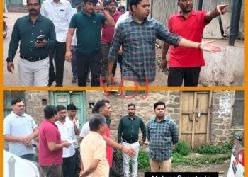 ಜಿಲ್ಲಾಧಿಕಾರಿ ಟಿ.ಭೂಬಾಲನ್ ಅವರಿಂದ ನಗರ ಪರಿವೀಕ್ಷಣೆ ವಿವಿಧ ರಸ್ತೆಗಳ ಅಭಿವೃದ್ದಿ-ಅತಿಕ್ರಮಣ ತೆರವಿಗೆ ಸೂಚನೆ