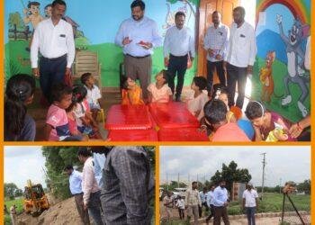 ವಿಜಯಪುರತಾಲೂಕಿನ ವಿವಿಧ ಗ್ರಾ.ಪಂ.ಗಳಿಗೆ ಭೇಟಿ ನೀಡಿ ಪರಿಶೀಲನೆ ನಡೆಸಿದ ಸಿಇಓ ರಿಷಿ ಆನಂದ