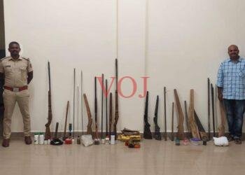 ಅಕ್ರಮ ನಾಡ ಬಂದೂಕು ತಯಾರು ಮಾಡುತ್ತಿದ್ದ ವ್ಯಕ್ತಿಯನ್ನು ರಾಮಾಪುರ ಪೊಲೀಸರು ಬಂಧಿಸುವಲ್ಲಿ ಯಶಸ್ವಿ..!